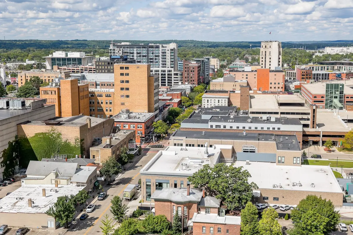 Downtown Kalamazoo views from South Mall Senior Apartments